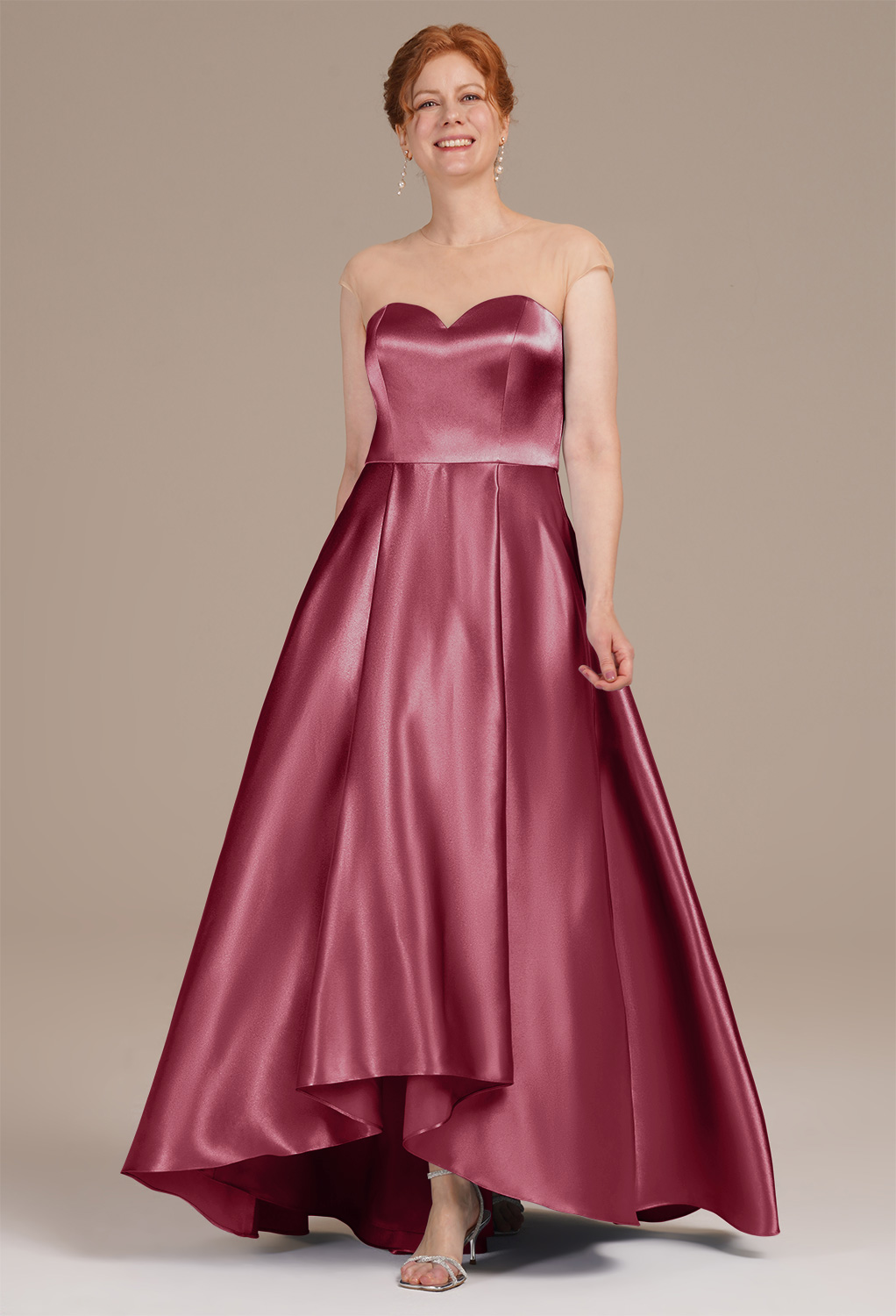 AW Theodosia Desert Rose  Spring Mother of The Bride Dresses